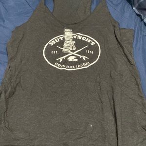 Grey muscle Tank top, never worn